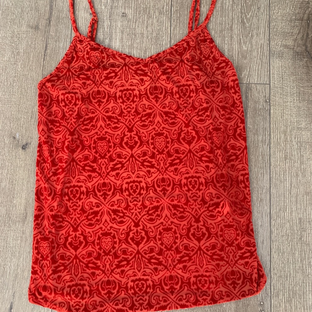 Lucky brand burnt red camisole